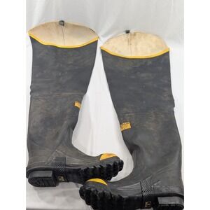 Servus Reflekshin Protekshin Thigh‎ High Steel Toe Firefighter Boots Size 10